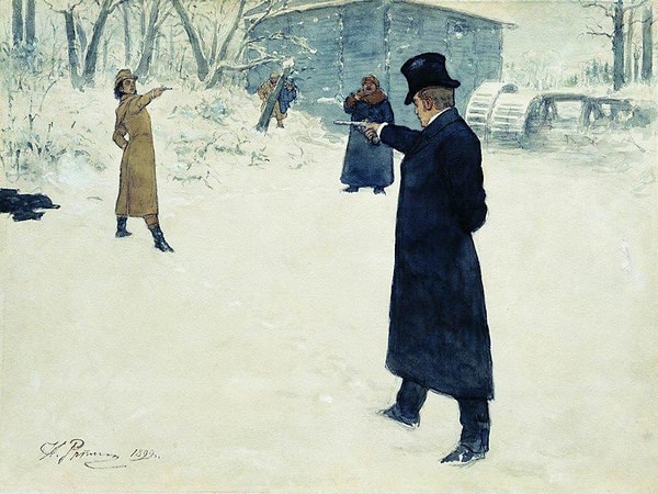 8. Как в дореволюционной России назывался письменный вызов на дуэль?