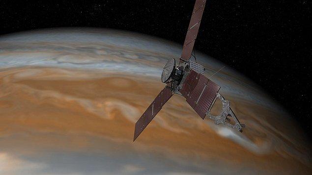12 Şubat: NASA'nın Juno uzay aracı bu tarihte ve sonrasında 6 kez daha Jüpiter'in üzerinden uçup geçecek.