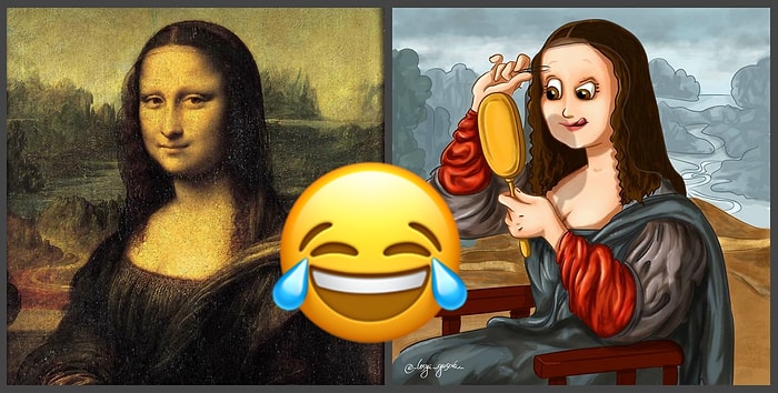 Что осталось за кадром: Прикольные рисунки о том, чего мы не могли видеть на знаменитых картинах