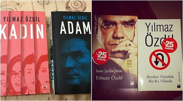 Ancak Yılmaz Özdil günümüzde daha çok yazmış olduğu kitaplarla gündeme gelmiş bir isim. Özellikle Mustafa Kemal Atatürk ile ilgili yazmış olduğu kitaplar, ülkede en çok satanlar listesine girmeyi başardı.