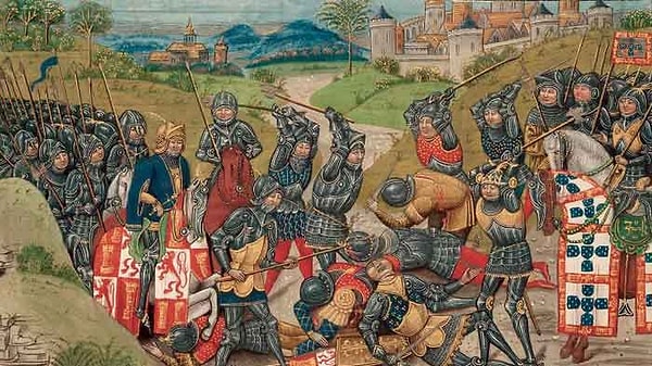 2. "Столетняя война" длилась...