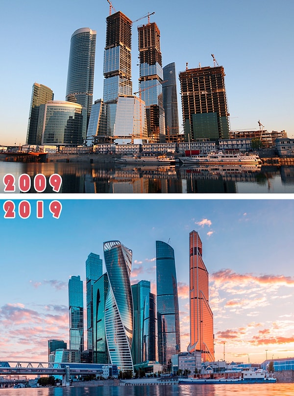 5. Деловой центр «Москва-Сити» в Москве