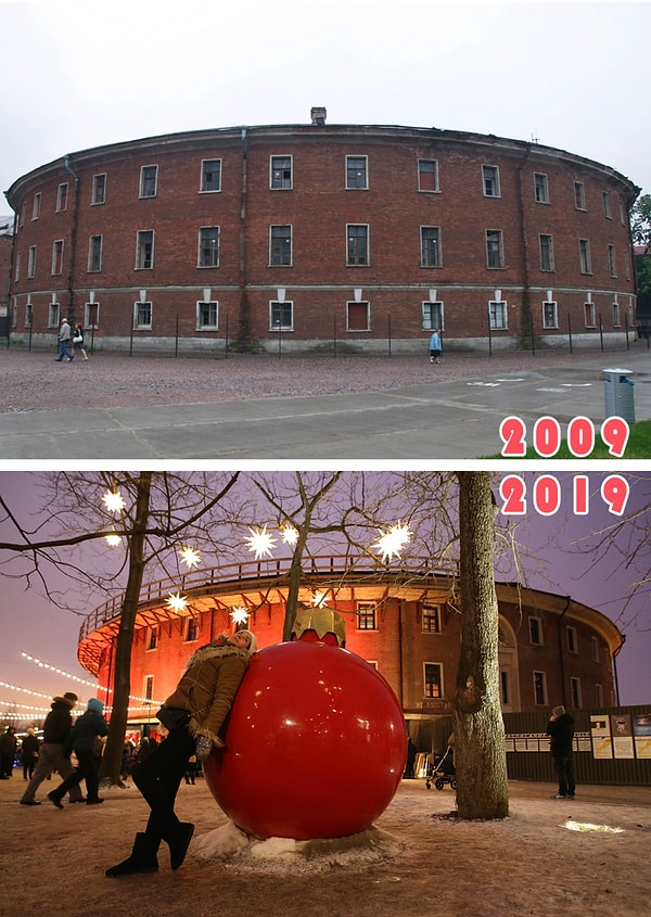 8. Парк «Новая Голландия» в Санкт-Петербурге