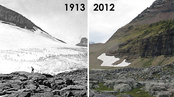 6. Что приводит к быстрому таянию ледников.