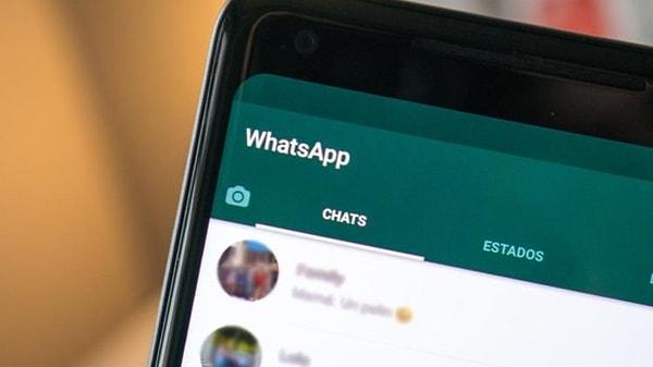 6. Peki en son ne zaman Whatsapp'ta birileriyle konuştun?