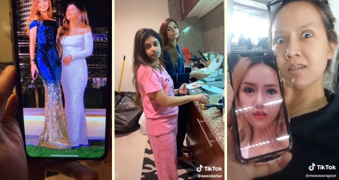 Kadınların Havalı Instagram Pozlarıyla Günlük Hallerinin Anlık Olarak