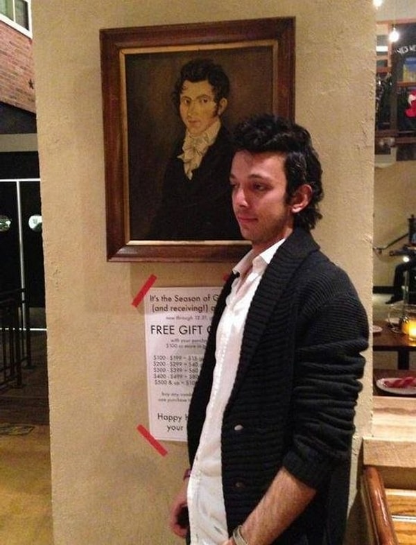 4. Парень просто пришел в музей