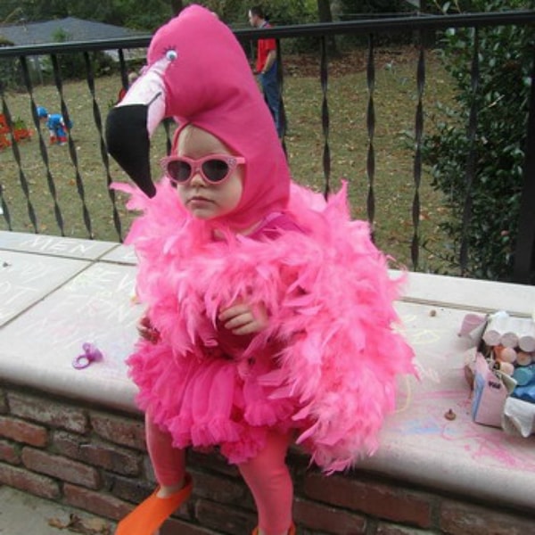 16. Девочка-фламинго