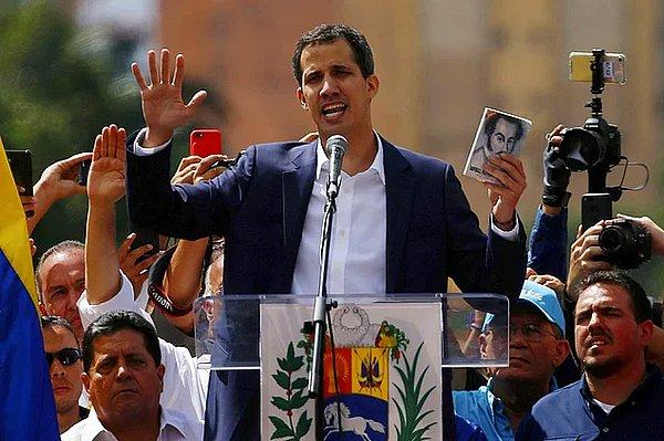 "Şu an Venezuela’da Bay Guaido kendini yeni cumhurbaşkanı ilan etti. Bu sorunu çözmek için bir yol haritanız var mı?"