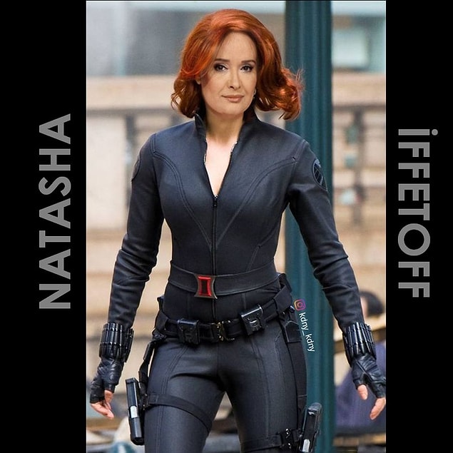 6. Natasha Romanoff (Müjde Ar-İffet)