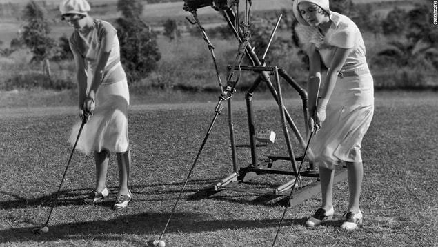 4. 1925'te golf öğreten ve golf yeteneklerini geliştiren robot