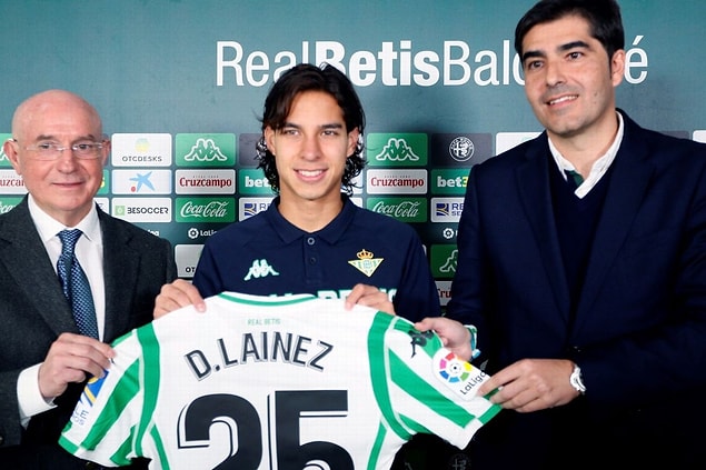 12. Diego Lainez: 14 Milyon Euro (Club America ➡ Real Betis)