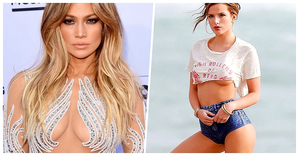 Meme Altı Dekoltesi Furyasına Kapılıp Hayranlarının Gözlerini Yerinden Çıkaran 16 Ünlü