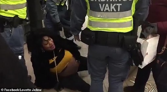 Hamile Kadını Zorla Metrodan İndirerek Şiddet Uygulayan Güvenlik Görevlilerinin Tepki Çeken Görüntüleri