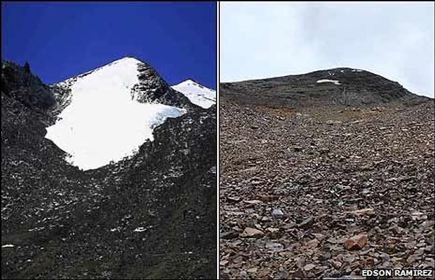 5. Chacaltaya Buzulu / Bolivya