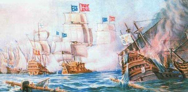 1695: Koyun Adaları Muharebesi: Venedik Cumhuriyeti Donanması ile Karaburun Yarımadası açıklarındaki Koyun Adaları önünde yapılan deniz muharebesi, Osmanlı Donanması'nın zaferiyle sonuçlandı.