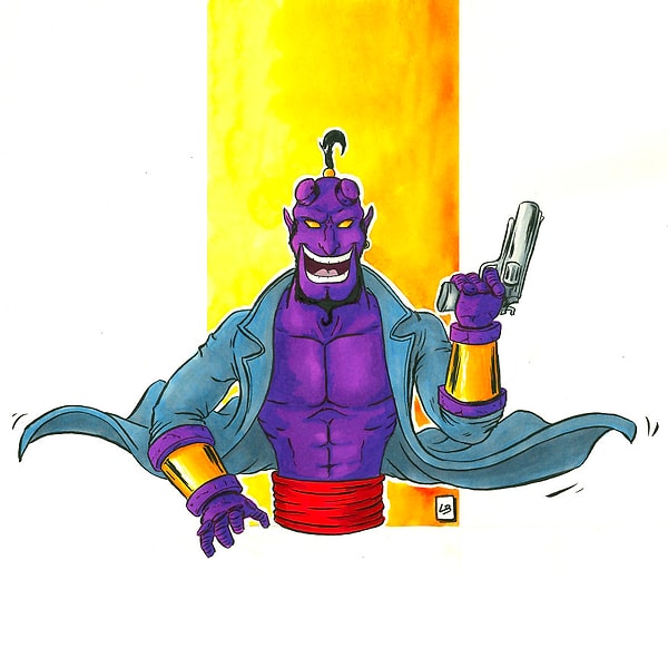 Только вот получился опасный тип 🙄