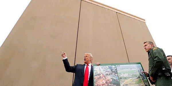 'Meksika sınırına o duvarı öreceğim'