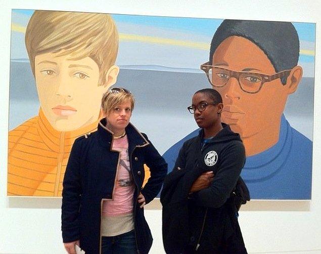 20. Bu ikili Modern Sanat Müzesi'nde kendilerini bulmuşlar.