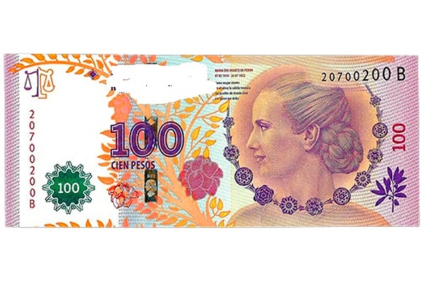 10. На банкнотах разных стран можно встретить и изображения женщин. Например, в каком государстве можно расплатиться такой купюрой?