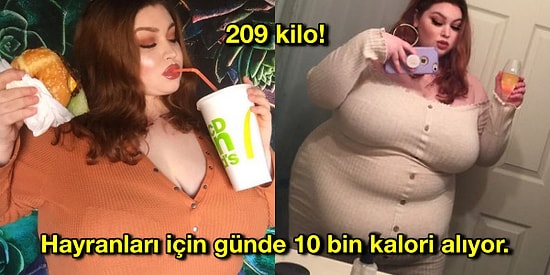 Afiyet Olsun! Kamera Karşısında Yemek Yerken Çektiği Videolar Sayesinde Kilosunu Servete Çeviren Kadın