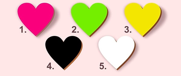 Вам нужно всего лишь отметить сердечко, которое больше всех вам понравилось.