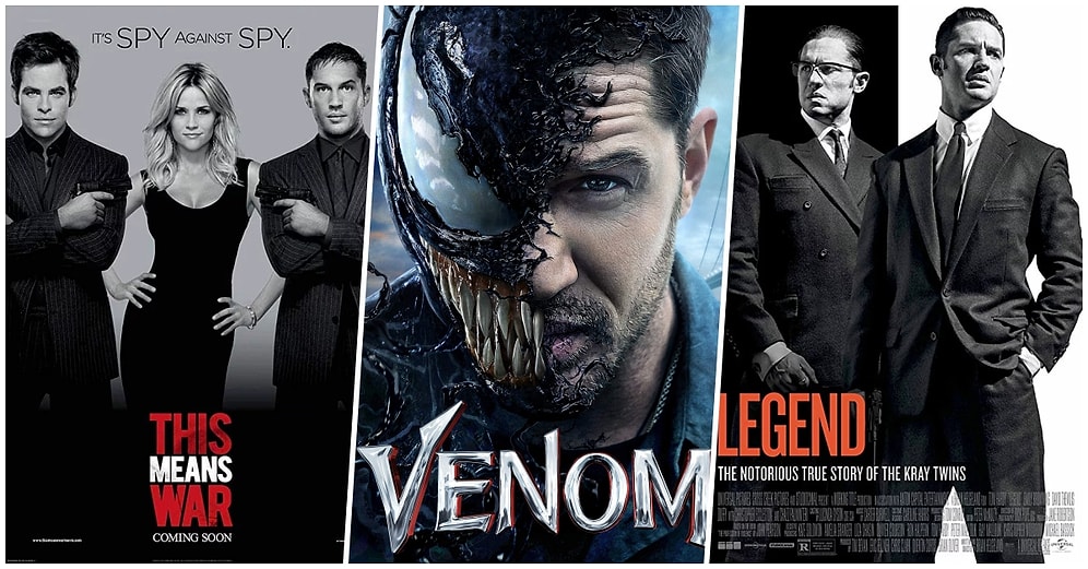 Gerçek Bir İngiliz Beyefendisi Olan Tom Hardy ve Onun Birbirinden Sağlam Filmleri!