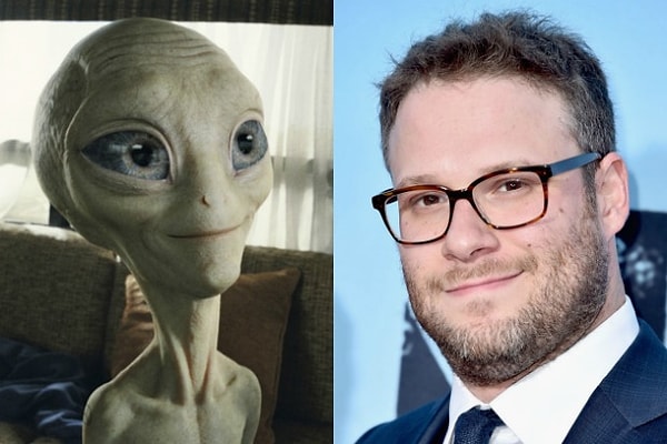 17. А этого пришельца Пола сыграл Сет Роген