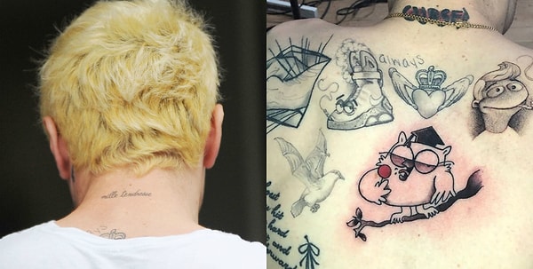 1. Вы наверное уже в курсе, что Пит Дэвидсон, бывший жених Арианы Гранде, изменил посвященную ей тату "Milles tendresse" (Тысяча нежностей) на "cursed" (проклят(а)).