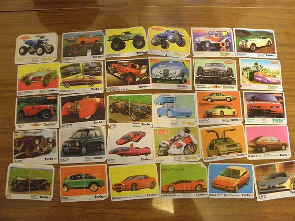 3. Как использовались советскими мальчишками фантики от жевательной резинки Turbo?