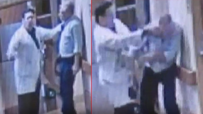 Tedavi Yöntemine İtiraz Eden Refakatçiyi Yumruklayan Doktor