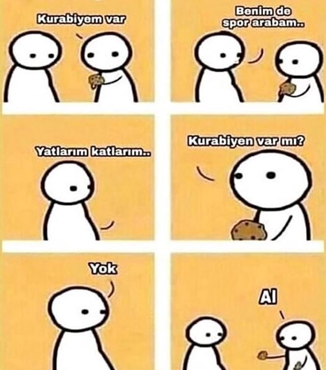 4. Paylaşmanın tadı başkadır.