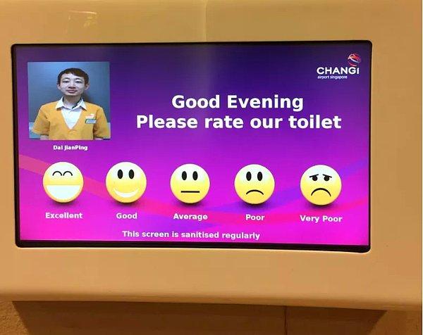 4. Tuvalet deneyiminizi havalimanında da değerlendirebilirsiniz.