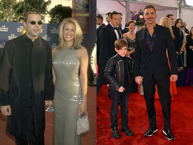 2. Ricky Martin at the Grammys in 1999 vs 2019