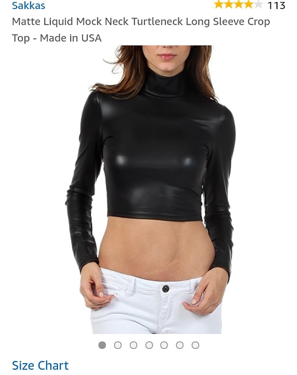 15. Пупок только отвлекает от нашего товара. Закрась его бежевым!