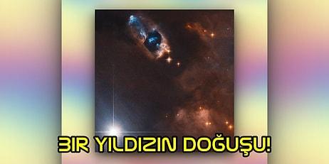 Mucizelere Tanık Oluyoruz! NASA, Hubble Teleskobu İle Bir Yıldızın Doğuşunu Fotoğrafladı