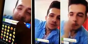 Şeftaliye Tiki Olan Arkadaşlarına Canlı Yayın Sırasında Şeftali Emojisi Gönderen Gençler