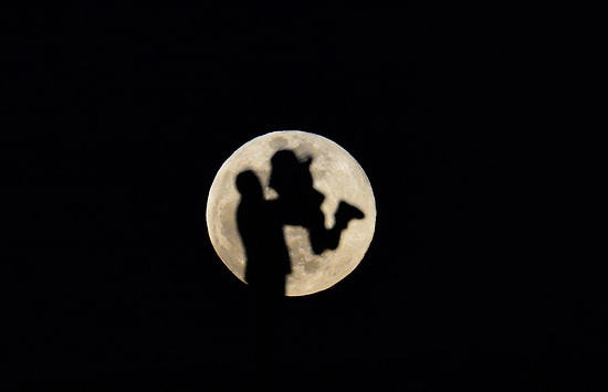 2019'un İlk Süper Ay'ı Gerçekleşti: Objektiflere Yansıyan 17 Kare ile Ay'ın Dev Hali