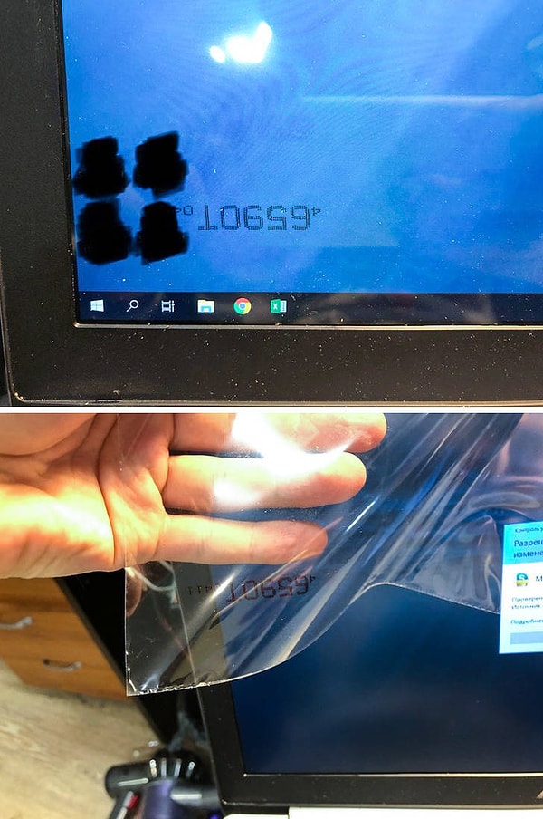 1. «Клиентка позвонила нам и сказала, что мы продали ей сломанный экран, потому что «цифры на нем не исчезают». Пришлось отправить помощь».