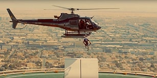 Helikopterden Atladığı Bisikleti ile Dubai'nin Simge Otelinde Olağan Dışı Bir Gösteri Yapan BMX Yıldızı Kriss Kyle