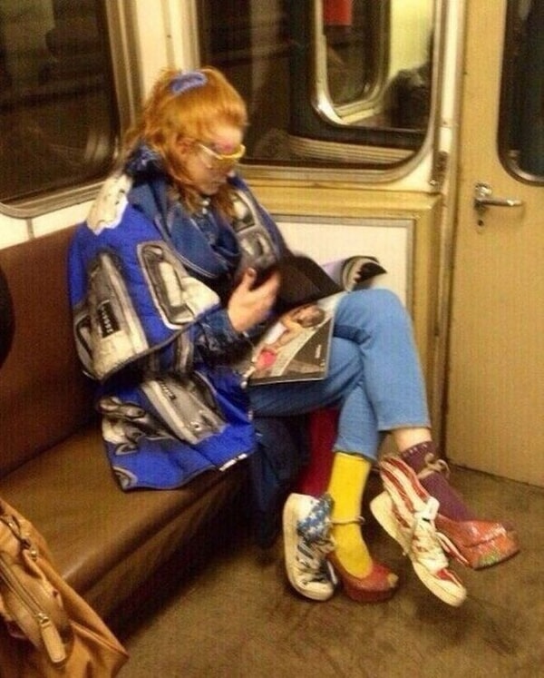 12. А вот это гениально! В любой момент можно сделать ноги