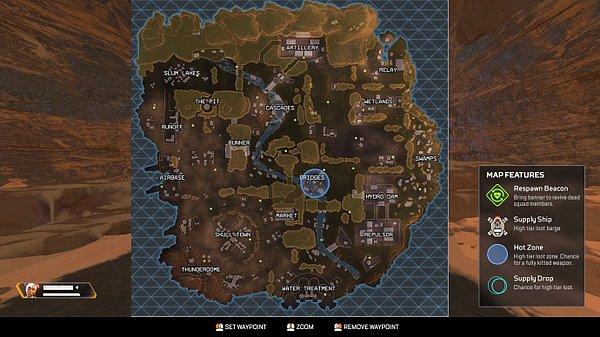 Apex Legends'ın haritası King's Canyon'da nereye inmeli?
