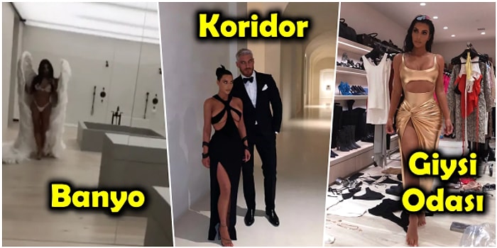 Kim Kardashian ve Kanye West'in Korku Filmlerini Aratmayan 50 Milyon Dolar Değerindeki Evleri!