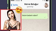 WhatsApp'ta Merve Boluğur'u Tavlayabilecek misin?