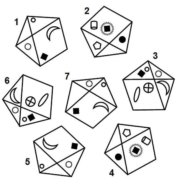 11. Какой рисунок лишний?