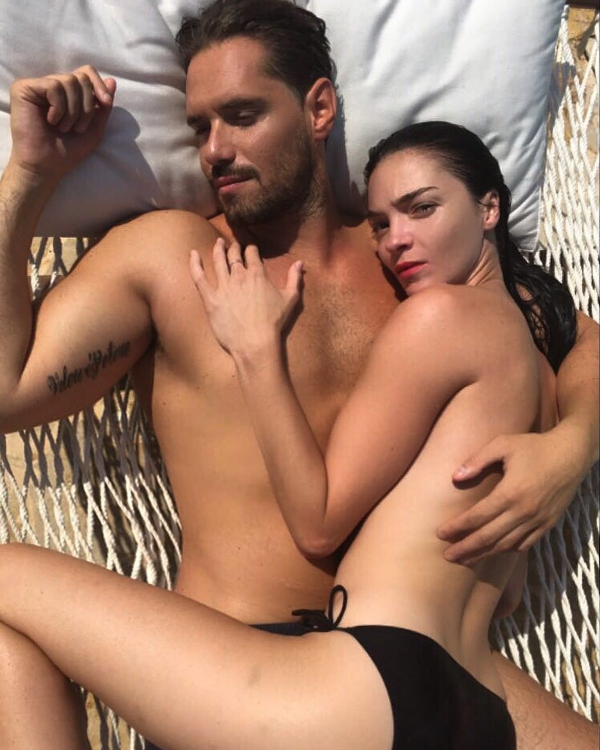 Guido Senia ile Şeyma Subaşı yakın kareleri sızıntı oldu