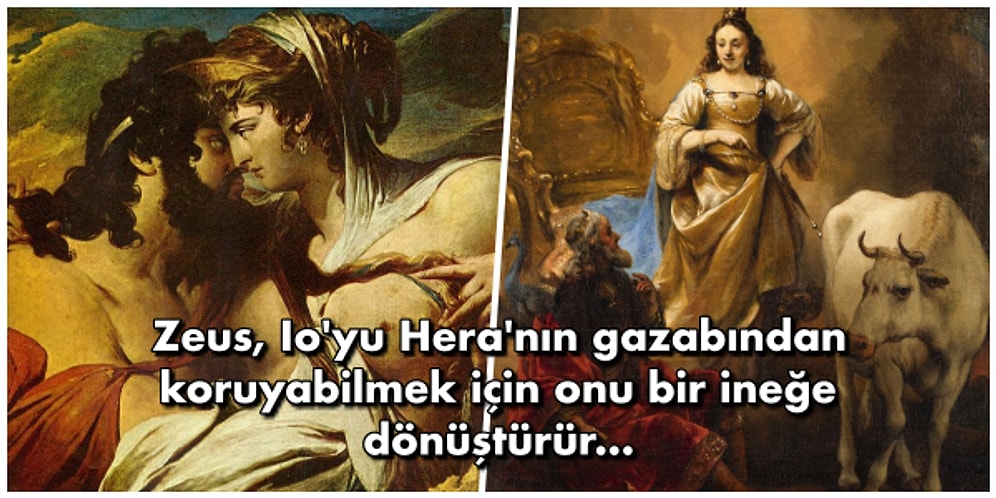 Zeus’un Ona Duyduğu Aşk Yüzünden Bir İneğe Dönüşüp Karış Karış Bütün Toprakları Gezmek Zorunda Bırakılan Io