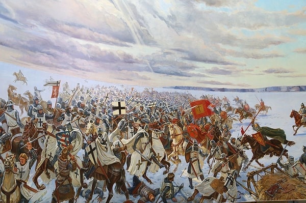 5. Ледовое побоище	состоялось в...