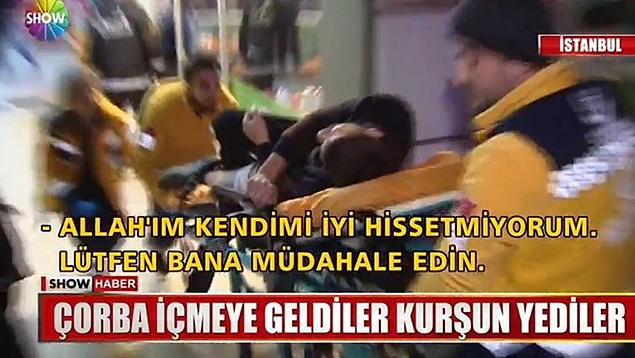 Kurşun yerim çorba içtim derim.