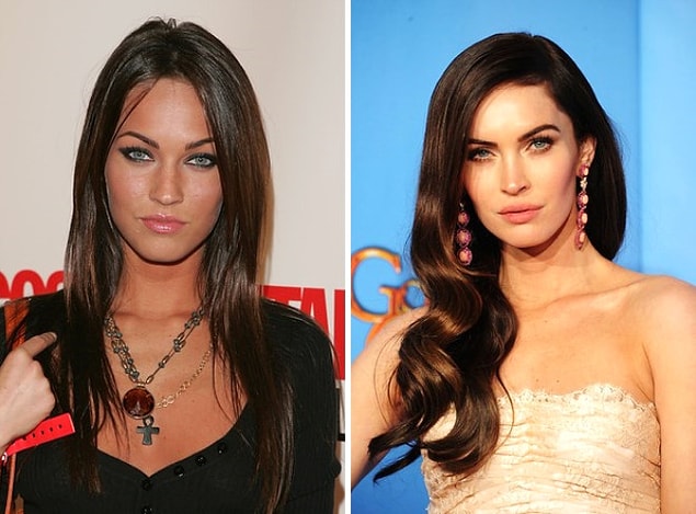 10. Meghan Fox, makyaj tarzını değiştirdiği için farklı göründüğünü söylemişti...